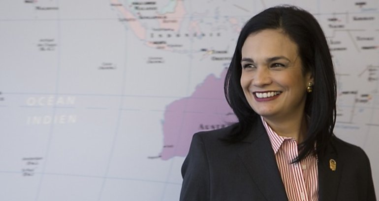 Isabel de Saint Malo de Alvarado  vicepresidenta