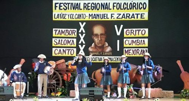 Certamen estudiantil folklrico panameo Manuel Fernando Zrate