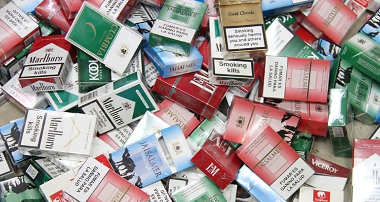 Cajteillas de tabaco