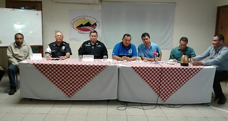 Polica Nacional realiza gira de trabajo en Chiriqu