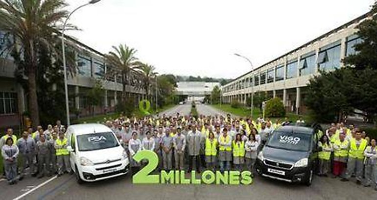 2 millones de Citron Berlingo y Peugeot Partner