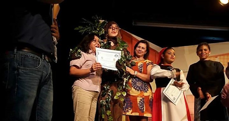 Clausura del I semestre de la Escuela Nacional de Teatro