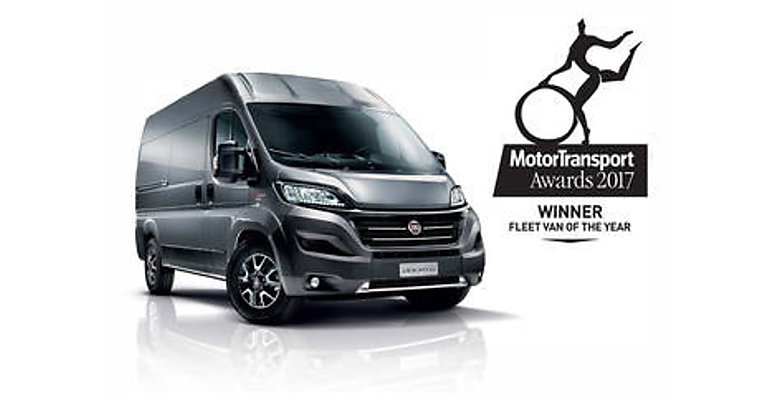 Fiat Ducato elegido Fleet Van of the Year 2017