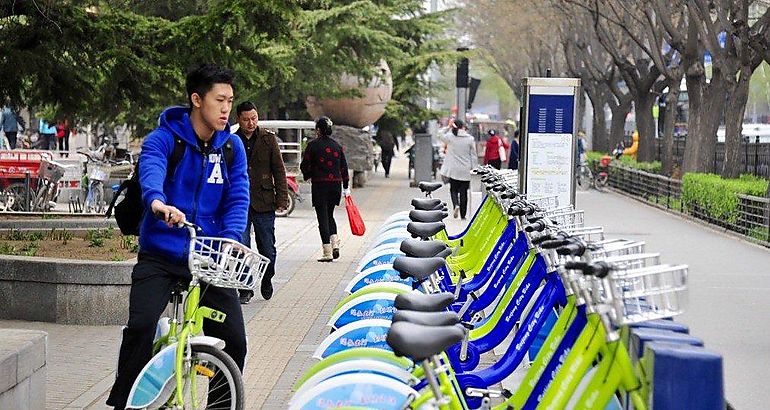 Servicio bicicletas chino en Londres