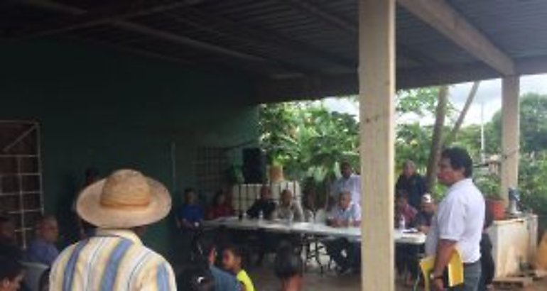 IDAAN se reune con moradores de  Ro Chico Pacora
