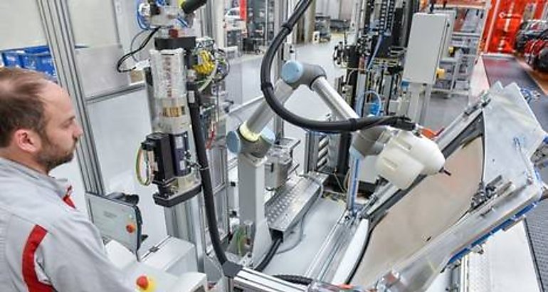 Cooperacin en Audi entre humanos y robots