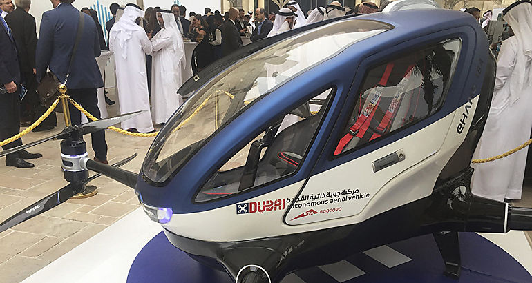 Futuro taxi volador
