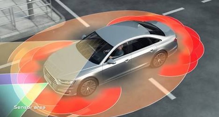 Escner lser del nuevo Audi A8