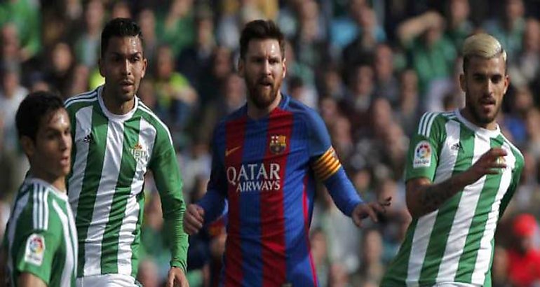 Barcelona  Betis  Messi