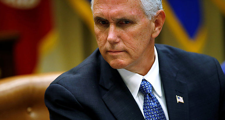 Vicepresidente norteamericano Mike Pence