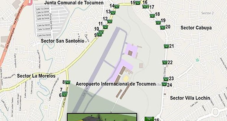 Mapa contenedores de basura
