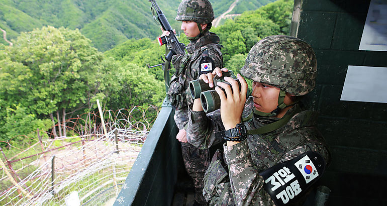 Soldados Corea del Sur