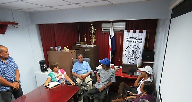 Conversatorio entre CSS en Cocl y asociaciones de ju
