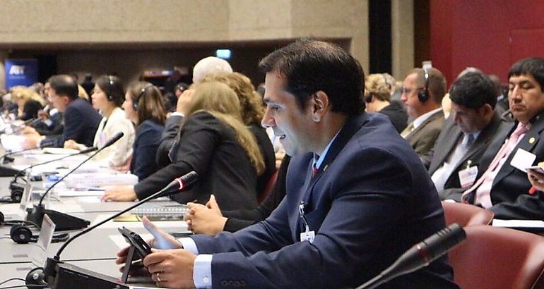 Viceministro Jonattan Del Rosario  ONU
