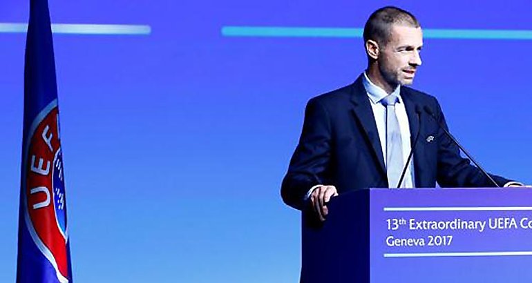 Presidente de la UEFA Aleksander Ceferin