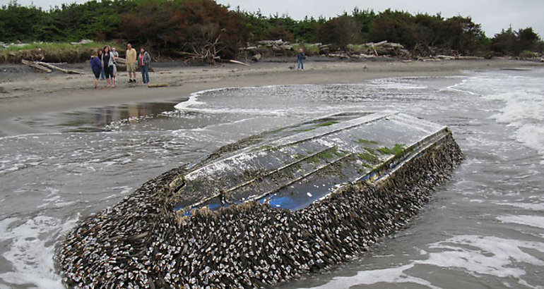 Basura en el mar