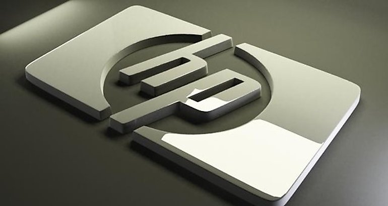 Logo HP  3D