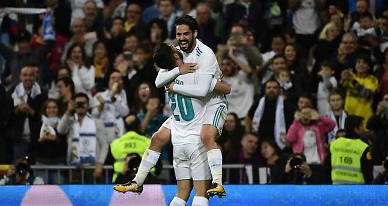 Celebracin Real Madrid  Isco