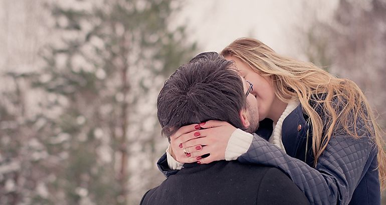 Pareja enamorada