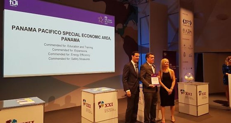 Panam Pacfico reconocida como mejor Zona Franca Globalmente