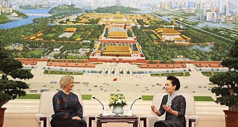 Primeras Damas de Panam y China intercambian experiencias 