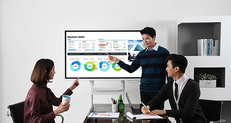 samsung flip tabla interactiva digital