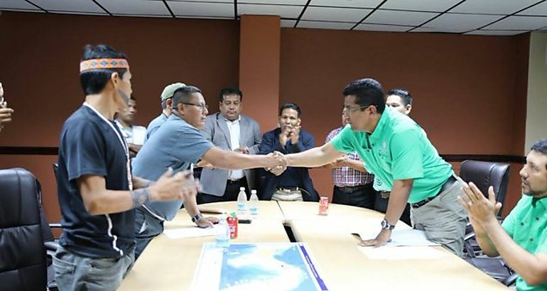 Indgenas Wounaan logran aprobacin del Gobierno de tierras colectivas 