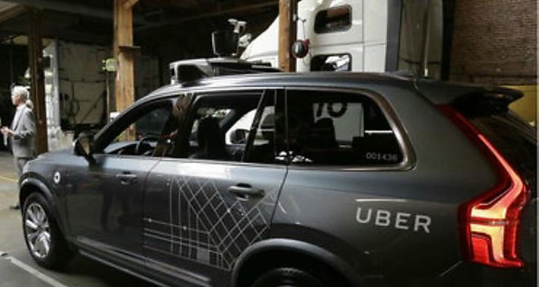 vehculo autnomo de Uber 