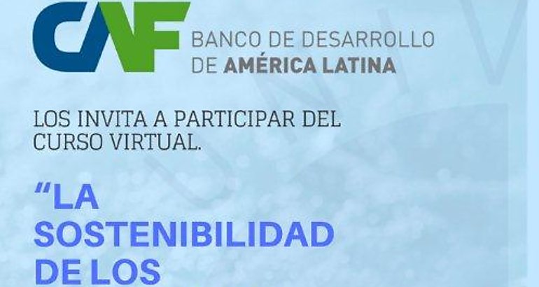 Curso virtual La Sostenibilidad de los Servicios de Agua y Saneamiento Rural en Amrica Latina