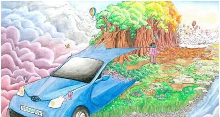 Los 9 mejores dibujos infantiles de Toyota Dream Car 20172018