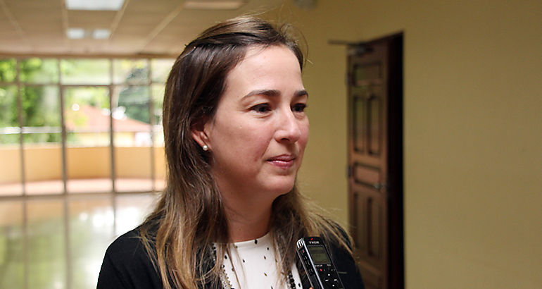 La Directora de ID de la SENACYT Ing Milagros Mainieri