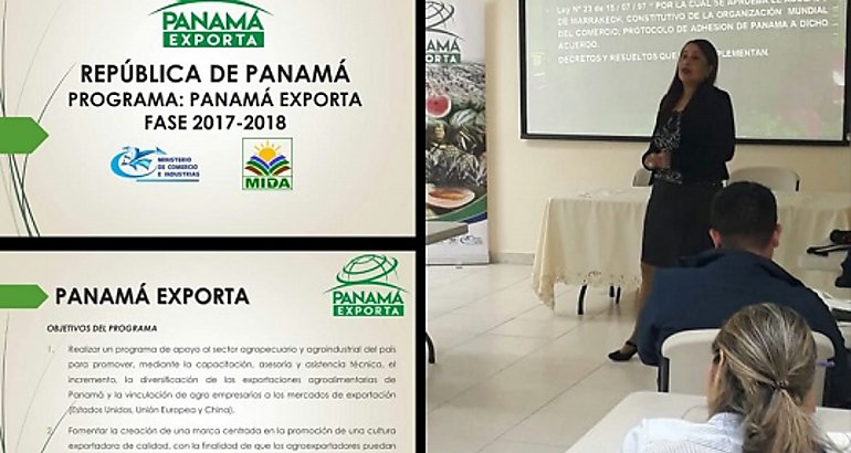 Cuarentena Agropecuaria realiz capacitacin en el tema Panam Exporta