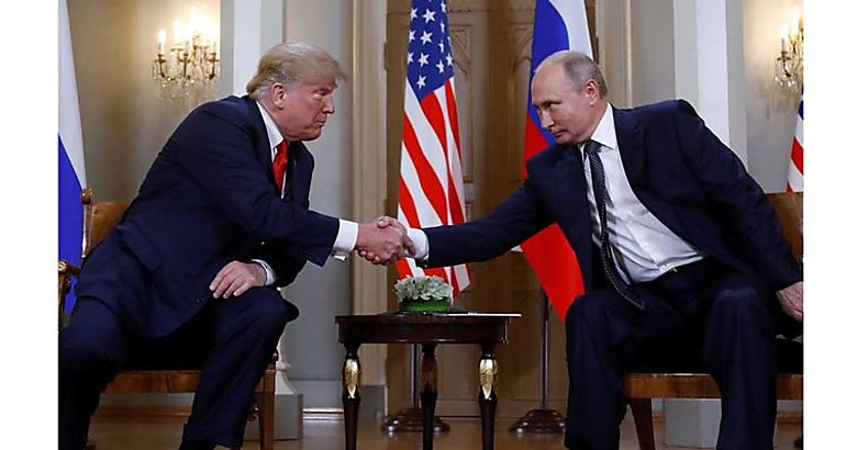  Donald Trump y Vladimir Putin