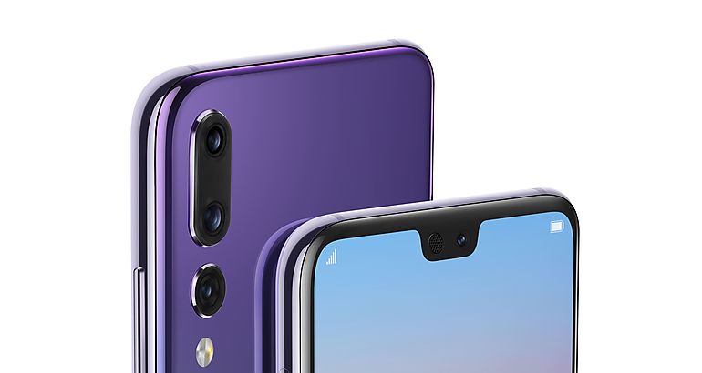 HUAWEI P20 Pro Twilight Front and Back