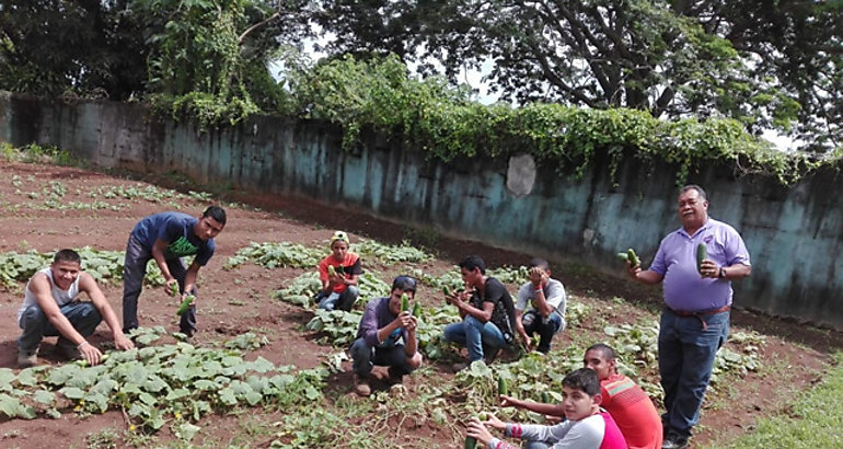 Estudiantes del IPHE Panam Oeste aprenden tcnicas de granjas ecolgicas