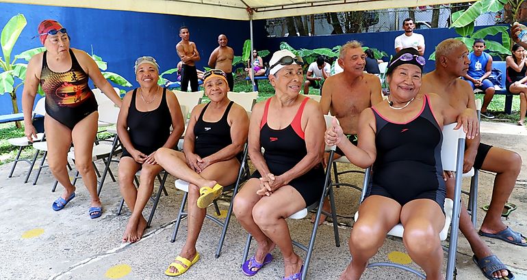 Torneo Municipal de natacin Mster y Mster de adultos mayores