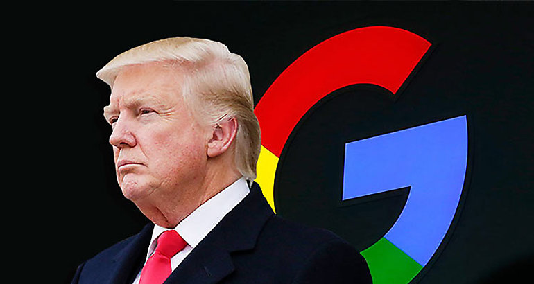 Trump vs Google 