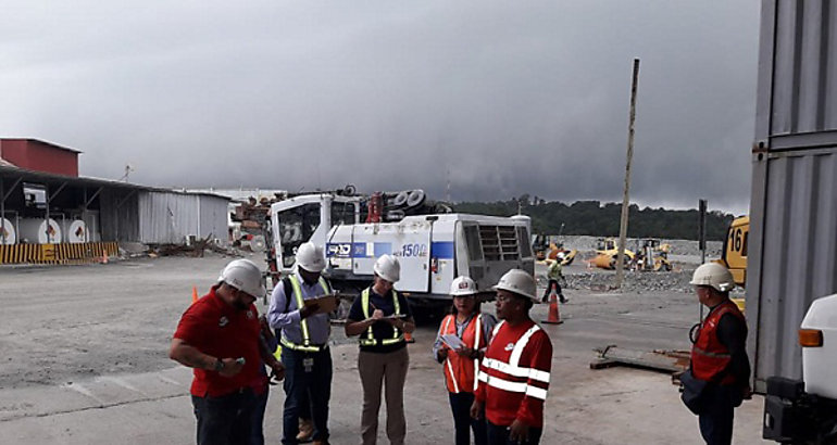 Inspeccin de salud ocupacional en el proyecto Minera Panam