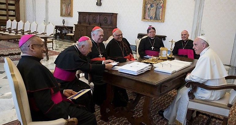 Obispos de Venezuela con el Papa