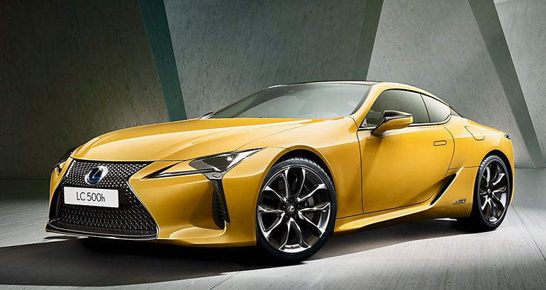 Lexus LC 500h Yellow Edition