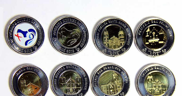 monedas alusivas a la JMJ