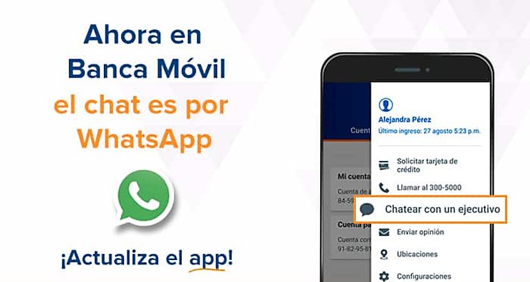 Banco General ahora chatea por Whatasapp