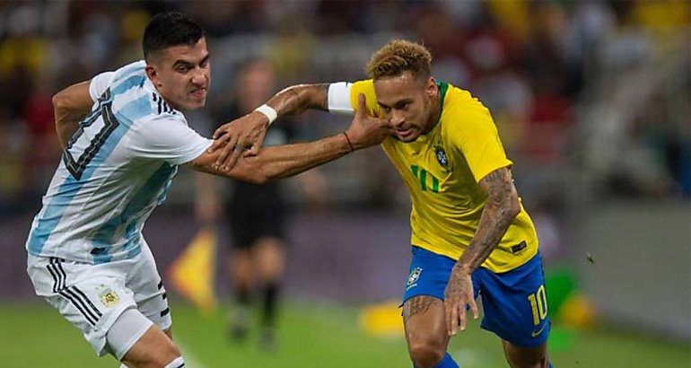 Brasil ante Argentina