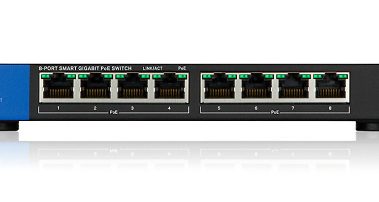 LINKSYS lanza nuevos switches gigabit POE inteligentes de alta potencia 