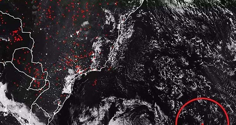 La NASA detecta una anomala trmica en el ocano Atlntico