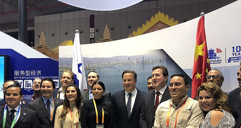 Varela inaugur pabelln panameo en la Feria Internacional de Importaciones de China
