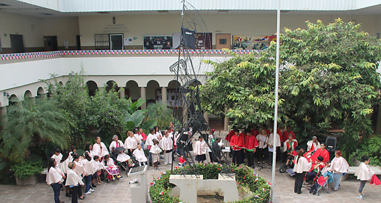 Coro Resiliencias del IPHE realiza presentacin en la Facultad de Derecho de la Universidad de Panam