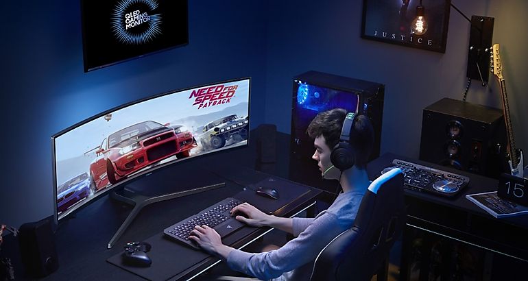 MONITORES CURVOS DE SAMSUNG