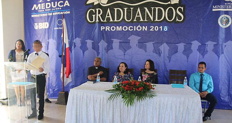 Adolescentes del Centro de Cumplimiento en Las Garzas obtienen ttulo acadmico 
