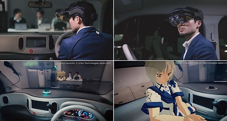 Nissan explica su visin de la tecnologa InvisibletoVisible presentada en el CES 2019